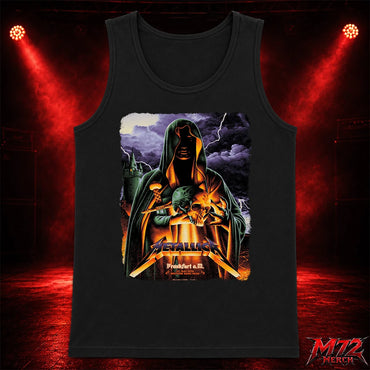 Metallica World Tour M72 May 22 2026 Frankfurt Germany Deutsche Bank Park Cloaked Skull Storm T-Shirt