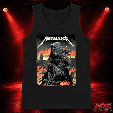Metallica M72 World Tour July 3 2026 London Stadium London England Grim Reaper Rats By Luke Preece 1 Side Tank top