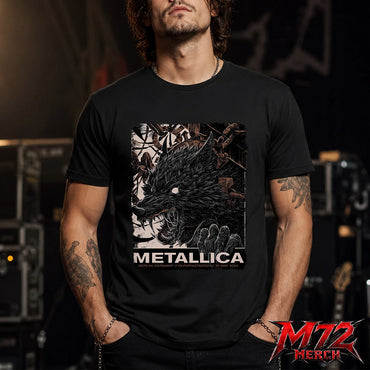 Metallica M72 World Tour May 30 2026 At Olympiastadion Berlin Germany Wolf Eclipse Artwork T-Shirt