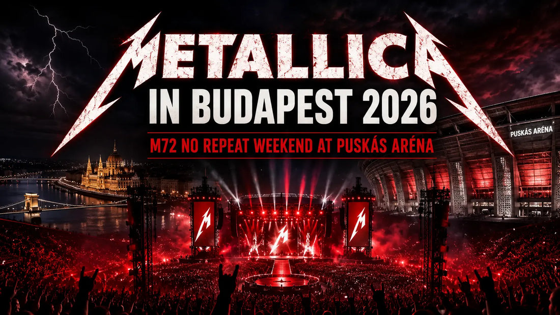 Metallica in Budapest 2026: M72 No Repeat Weekend at Puskás Aréna