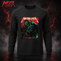 Metallica World Tour M72 June 11 & 13 2026 Budapest Hungary Puskás Aréna Horseman Lightning Long sleeve
