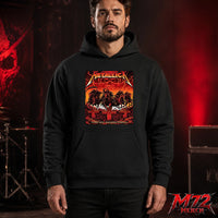 Metallica M72 World Tour May 13 2026 Bucharest Arena Națională Four Horsemen Skull Hoodie