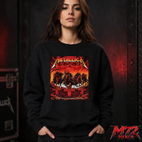 Metallica M72 World Tour May 13 2026 Bucharest Arena Națională Four Horsemen Skull Sweatshirt