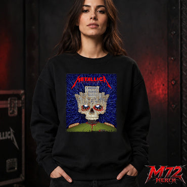 Metallica M72 World Tour May 13 2026 Bucharest Arena Națională Palace Skull SweatShirt artwork
