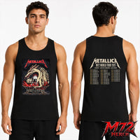 Metallica World Tour M72 May 19 2026 Chorzów Poland Stadion Śląski Dragon Stadium Two Sided Tank top