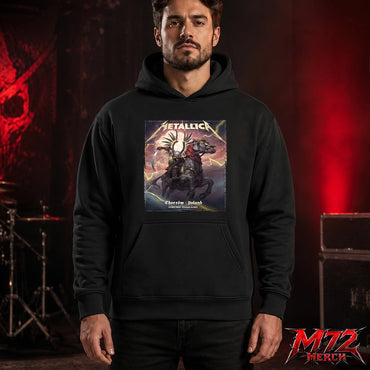 Metallica M72 World Tour May 19 2026 Chorzów Poland Stadion Śląski Horseman Skull Hoodie artwork