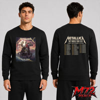 Metallica M72 World Tour May 19 2026 Chorzów Poland Stadion Śląski Horseman Skull two sided Sweatshirt artwork
