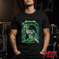 Metallica World Tour M72 May 27 2026 Zürich Switzerland Stadion Letzigrund Mummy Dagger Eye T-Shirt