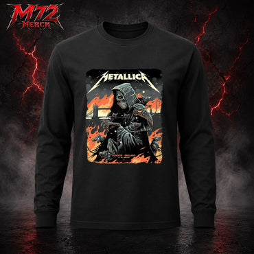 Metallica M72 World Tour July 3 2026 London Stadium London England Grim Reaper Rats By Luke Preece Long sleeve