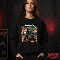 Metallica M72 World Tour July 3 2026 London Stadium London England Grim Reaper Rats By Luke Preece Sweatshirt