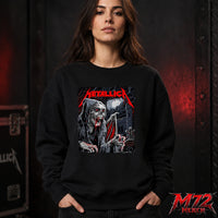 Metallica M72 World Tour June 25 2026 At Hampden Park Glasgow Scotland Vampire Reaper Artwork By Landon Armstrong Sweatshirt
