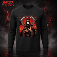 Metallica M72 World Tour June 28 2026 At Principality Stadium Cardiff Wales Grim King Artwork By Peter Diamond Long Sleeve