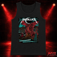 Metallica M72 World Tour June 28 2026 At Principality Stadium Cardiff Wales Red Dragon Artwork By The Duchess Of Dark Tank top