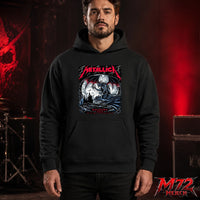 Metallica M72 World Tour June 3 2026 At Stadio Renato Dall’Ara Bologna Italy Gothic Demon Moon By Keith Stanley Hoodie