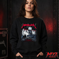 Metallica M72 World Tour June 3 2026 At Stadio Renato Dall’Ara Bologna Italy Gothic Demon Moon By Keith Stanley Sweatshirt