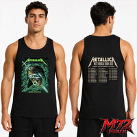 Metallica World Tour M72 May 27 2026 Zürich Switzerland Stadion Letzigrund Mummy Dagger Eye 2 Side Tank top