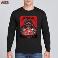 Metallica Life Burns Faster Week 5 October 29 and 31 2026 Sphere Las Vegas United States T-Shirt by Pedro Correa featuring Crystal Ball Reaper artwork with hooded skull and glowing eye orb.