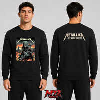 Metallica M72 World Tour July 3 2026 London Stadium London England Grim Reaper Rats By Luke Preece 2 Side T-Shirt