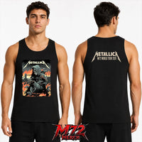 Metallica M72 World Tour July 3 2026 London Stadium London England Grim Reaper Rats By Luke Preece 2 Side T-Shirt