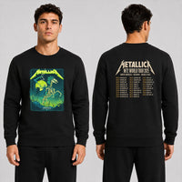 Metallica M72 World Tour June 14 2025 NRG Stadium Houston Texas United States Skeletal Horseman By Vance Kelly 2 Side T-Shirt
