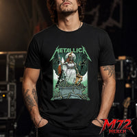 Metallica M72 World Tour June 19 And June 21 2026 At Aviva Stadium Dublin Ireland Skeleton Warrior Artwork By Gary Ronaldson T-Shirt