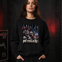 Metallica M72 World Tour June 20 2025 Levi's Stadium Santa Clara California United States T-shirt by Brandon Heart featuring skulls, melting red candles, a horned skull altar, ghostly cloaked figures, dark smoke and Santa Clara event text.