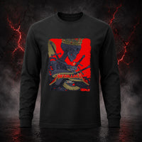 Metallica M72 World Tour May 11 2025 Historic Crew Stadium Columbus Ohio United States T-shirt by Vance Kelly featuring a crowned skeleton, coiled viper, crossed swords, thorny black roots and Columbus event text.