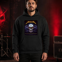 Metallica M72 World Tour May 31 2025 Bank of America Stadium Charlotte North Carolina United States T-shirt by N.C. Winters featuring a glowing skull with radiant third eye, golden eyes, mystical ornamental details and Charlotte event text.