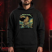 Metallica M72 World Tour Week 4 Show 7 October 22 2026 Sphere Las Vegas United States T-shirt featuring Life Burns Faster artwork by WolfSkullJack.
